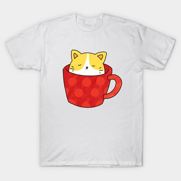 Cute Kitten in a Cup T-Shirt by PhotoSphere